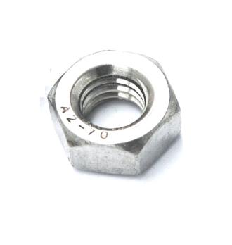 Гайка DIN 934 из нерж. стали A2-70 (AISI 304) M20 (100 штук)