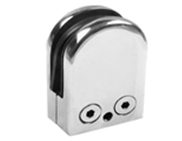 Стеклодержатель для трубы 38 (8мм) квадратный AISI 304 45х45х25 зеркало