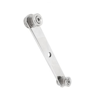 Стеклодержатель пластинчатый AISI 304 170х30 зеркало