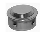 Заглушка внешняя с винтом (зеркало) 16, марка AISI 304