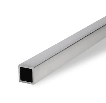 Профиль квадратный алюминиевый 40х40х1.5, длина 6 м, марка АД31Т1